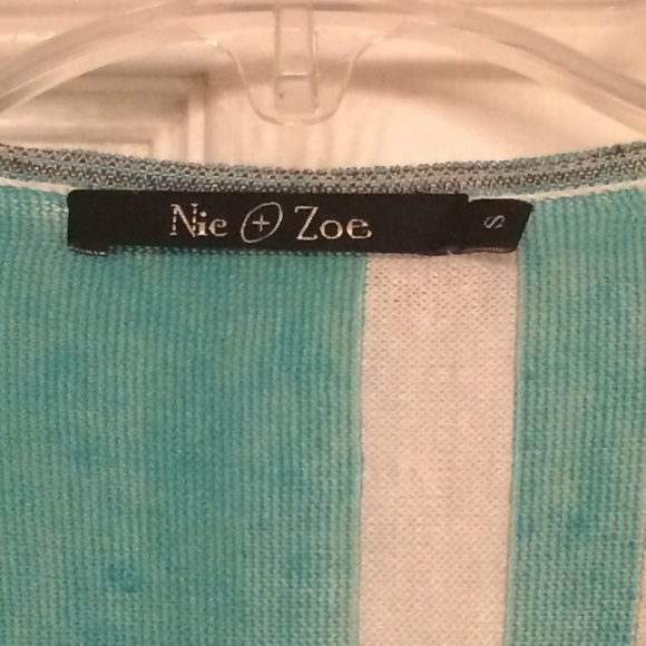Nic + Zoe linen viscose cardigan with 3/4 sleeves - Picture 3 of 5